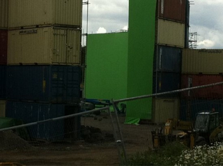 Illustration for article titled First Set Pics from Ridley Scott's Prometheus: Is this your new gritty alien underworld?